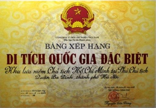Nơi trường tồn, tỏa sáng trong lòng dân tộc Việt Nam và bạn bè quốc tế