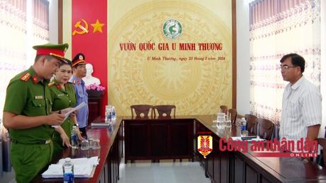 Bắt nguyên Giám đốc Vườn Quốc gia U Minh Thượng cùng 2 đồng phạm
