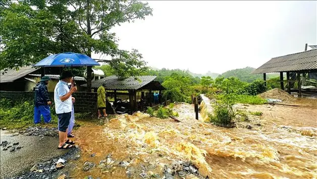 Thời tiết ngày 7/7: Mưa lớn cục bộ tiếp diễn tại Tây Bắc Bộ và các tỉnh Hà Giang, Tuyên Quang