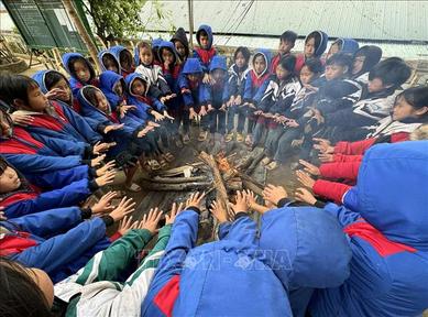 Bắc Bộ, Bắc Trung Bộ rét, vùng núi dưới 12 độ C