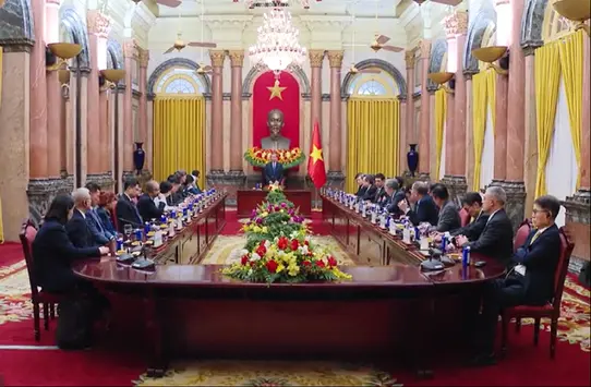 Tổng Bí thư, Chủ tịch nước Tô Lâm tiếp các trưởng đoàn tham dự Diễn đàn Tương lai ASEAN 2026 
