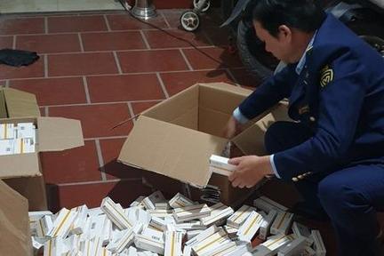 Tạm giữ hơn 1.000 hộp thuốc có nhãn Tamiflu không có hóa đơn chứng từ
