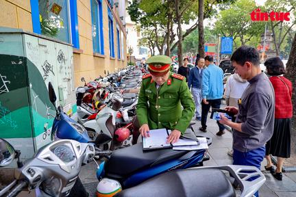 Mạnh tay xử phạt vi phạm trông giữ xe ngày Tết