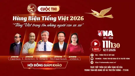 |Trực tiếp| Chung kết cuộc thi hùng biện tiếng Việt 2026 – Tiếng Việt trong trái tim những người con xa xứ
