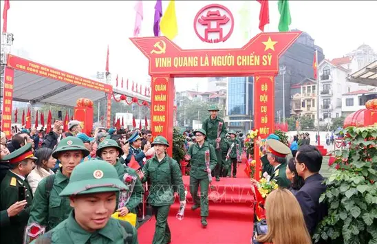 Ngày thứ nhất của đợt giao nhận quân năm 2025
