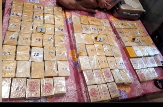 Triệt phá đường dây vận chuyển 184 bánh heroin ra nước ngoài