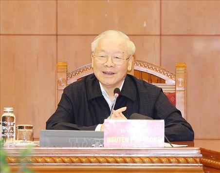 Phát biểu của Tổng Bí thư Nguyễn Phú Trọng tại Phiên họp của Tiểu ban Nhân sự Đại hội XIV của Đảng
