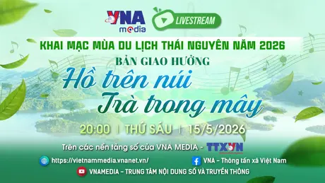 [Trực tiếp] Khai mạc mùa du lịch Thái Nguyên 2026 - Bản giao hưởng 
