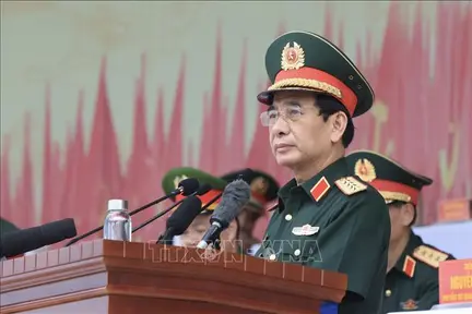 Đại tướng Phan Văn Giang chủ trì tổng hợp luyện các lực lượng diễu binh, diễu hành dịp Quốc khánh