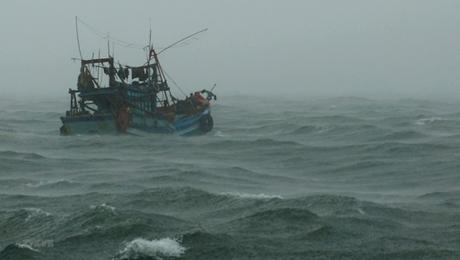Quảng Nam: 2 tàu cá bị lốc xoáy, sóng đánh chìm, 15 người đang mất tích