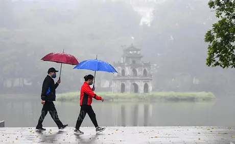 Thời tiết ngày 18/2: Bắc Bộ và Thủ đô Hà Nội trời rét, mưa nhỏ