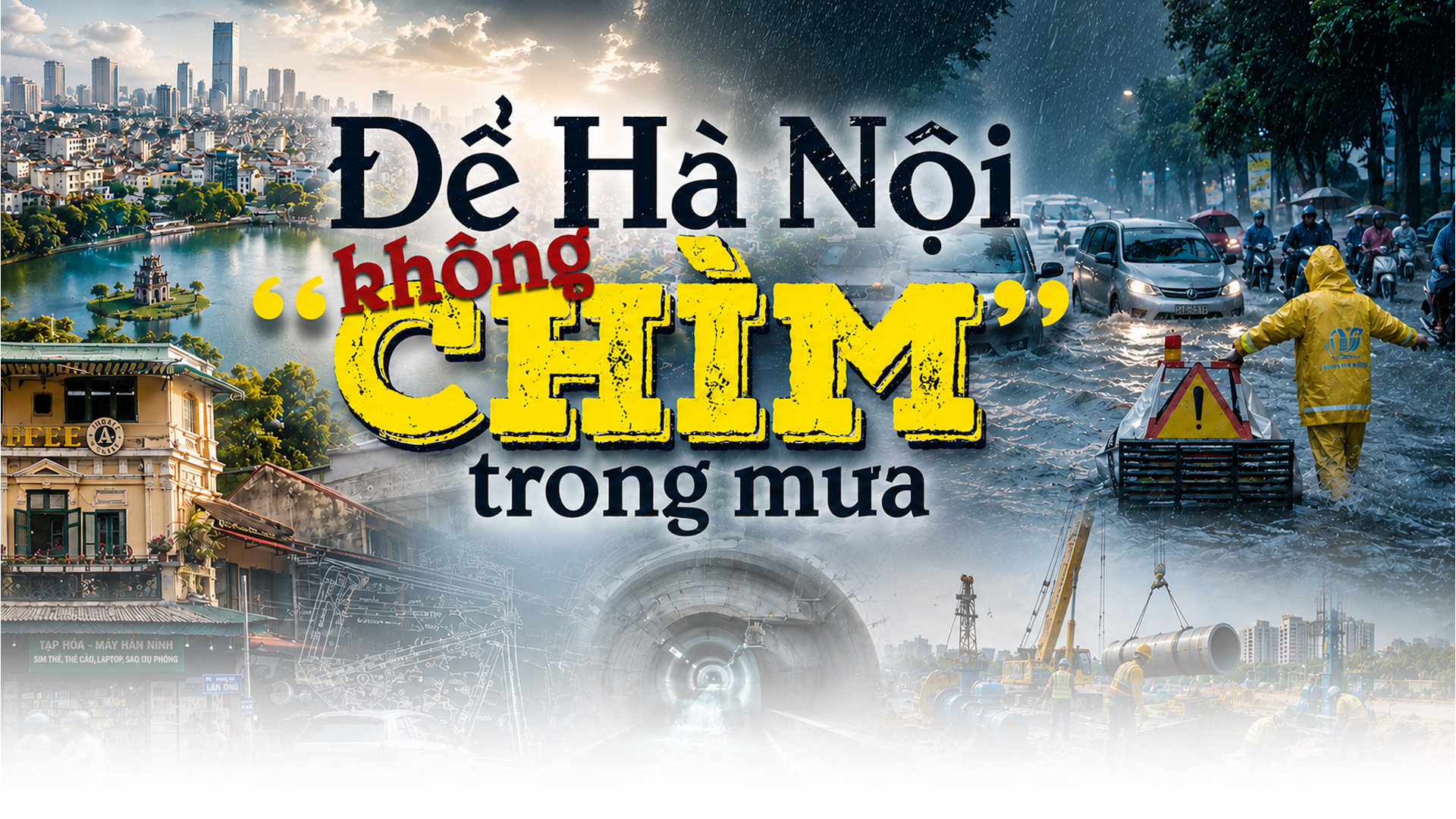 Để Hà Nội không “chìm” trong mưa