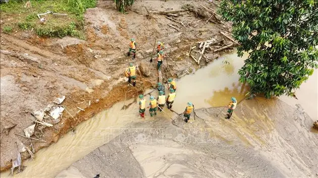 Lào Cai: Tìm thấy thêm một số nạn nhân mất tích do sạt lở ở huyện Bảo Yên, Bắc Hà