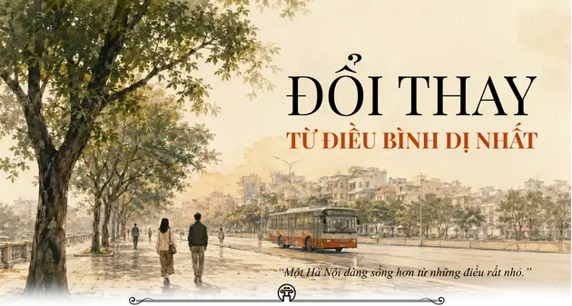 ĐỔI THAY TỪ ĐIỀU BÌNH DỊ NHẤT