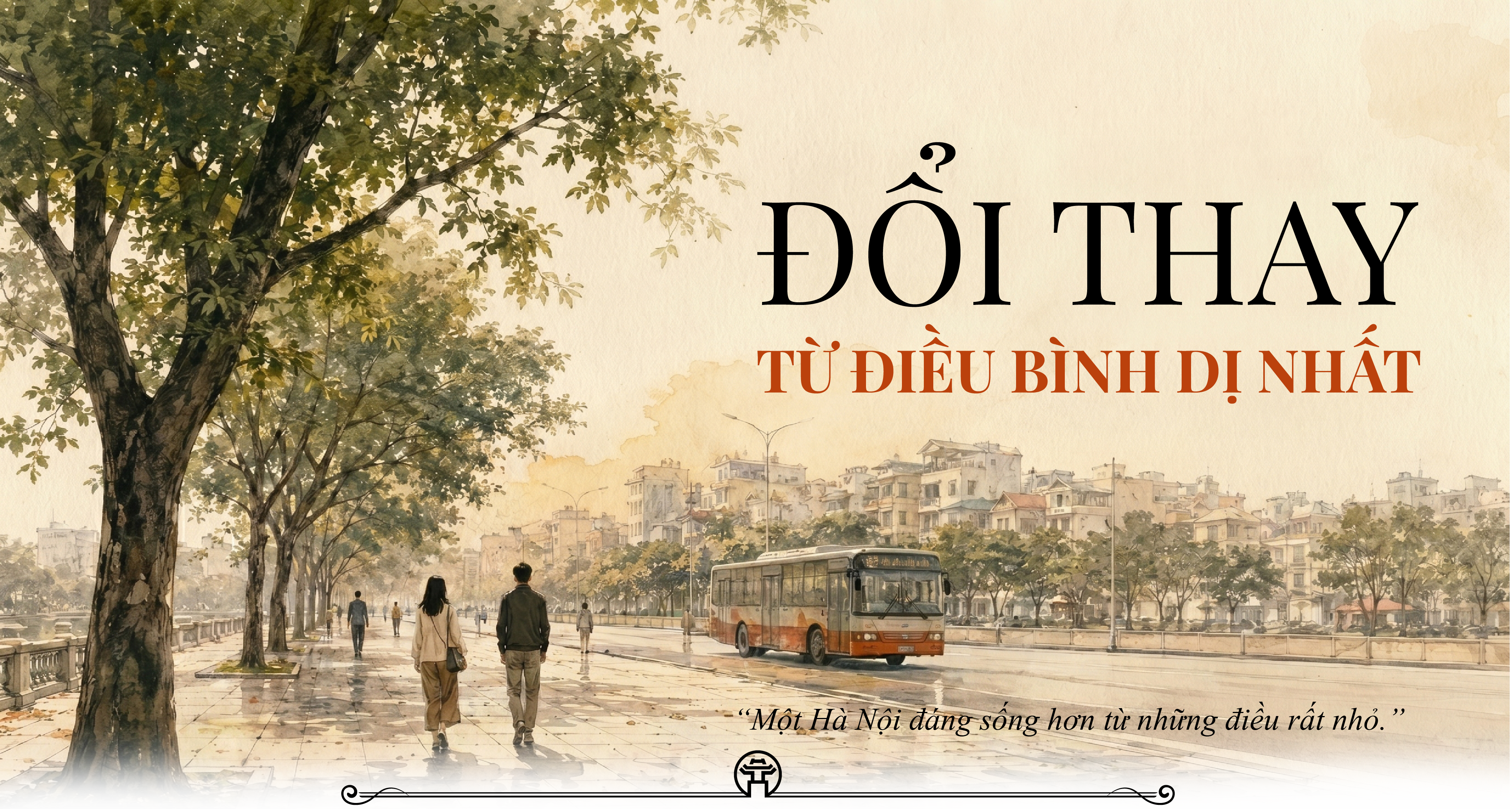 Đổi thay từ điều bình dị nhất