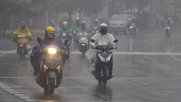 Thời tiết ngày 20/8: Bắc Bộ mưa lớn, có nơi trên 200 mm