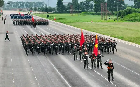 Lịch tổng hợp luyện, sơ duyệt, tổng duyệt, lộ trình diễu binh, diễu hành