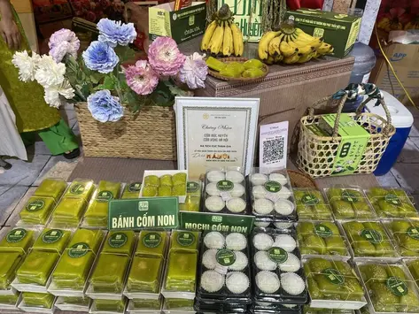 Cốm non - Sức bật kinh tế từ di sản ẩm thực Mùa thu