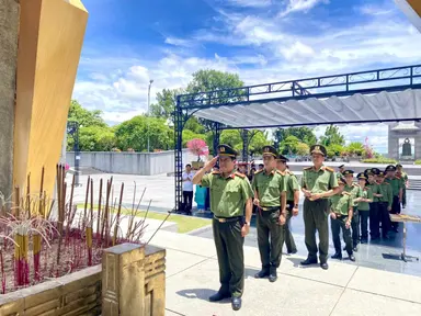 Văn phòng Bộ Công an tổ chức hoạt động về nguồn tại Quảng Trị