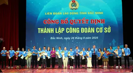 Đa dạng các giải pháp phát triển đoàn viên, thành lập công đoàn cơ sở