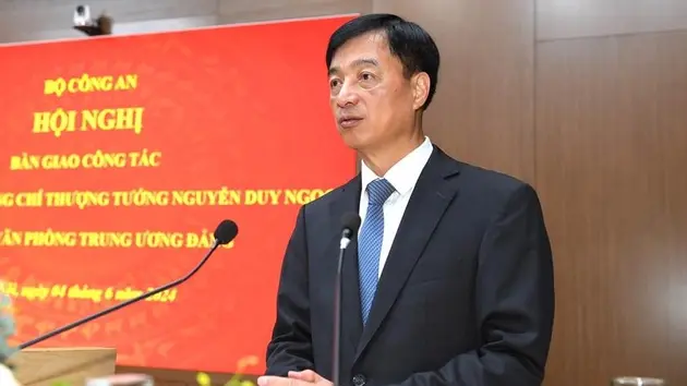 Ông Nguyễn Duy Ngọc được bầu làm Ủy viên Bộ Chính trị, Chủ nhiệm Ủy ban Kiểm tra Trung ương