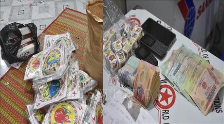 Tạm giữ các đối tượng trộm cắp và đánh bạc