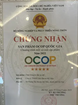 Hà Nội và 6 sản phẩm OCOP 5 sao: Từ lợi thế địa phương đến chuẩn quốc gia