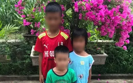 Tìm thấy 3 cháu bé trong một gia đình ở Ninh Bình mất tích