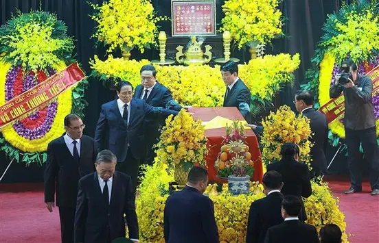 Toàn văn lời điếu tại Lễ truy điệu Tổng Bí thư Nguyễn Phú Trọng