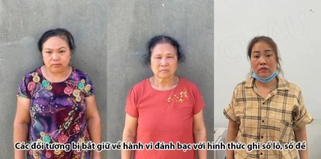 Bắt khẩn cấp 3 'bà trùm' cầm đầu 3 đường dây lô đề hơn 9 tỉ đồng