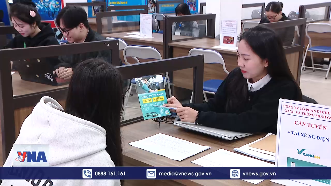 Kết nối việc làm 13 tỉnh thành phía Bắc