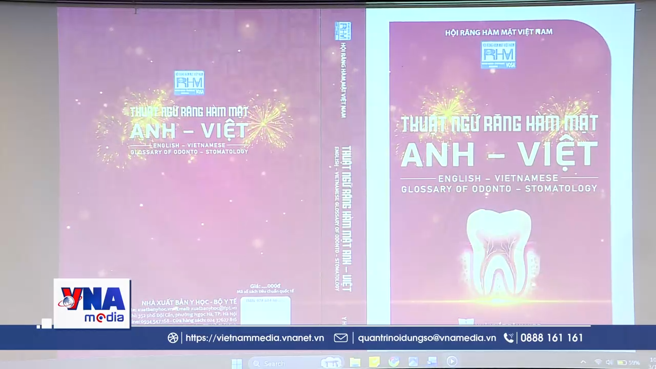 Ra mắt cuốn sách “Thuật ngữ Răng Hàm Mặt Anh – Việt”