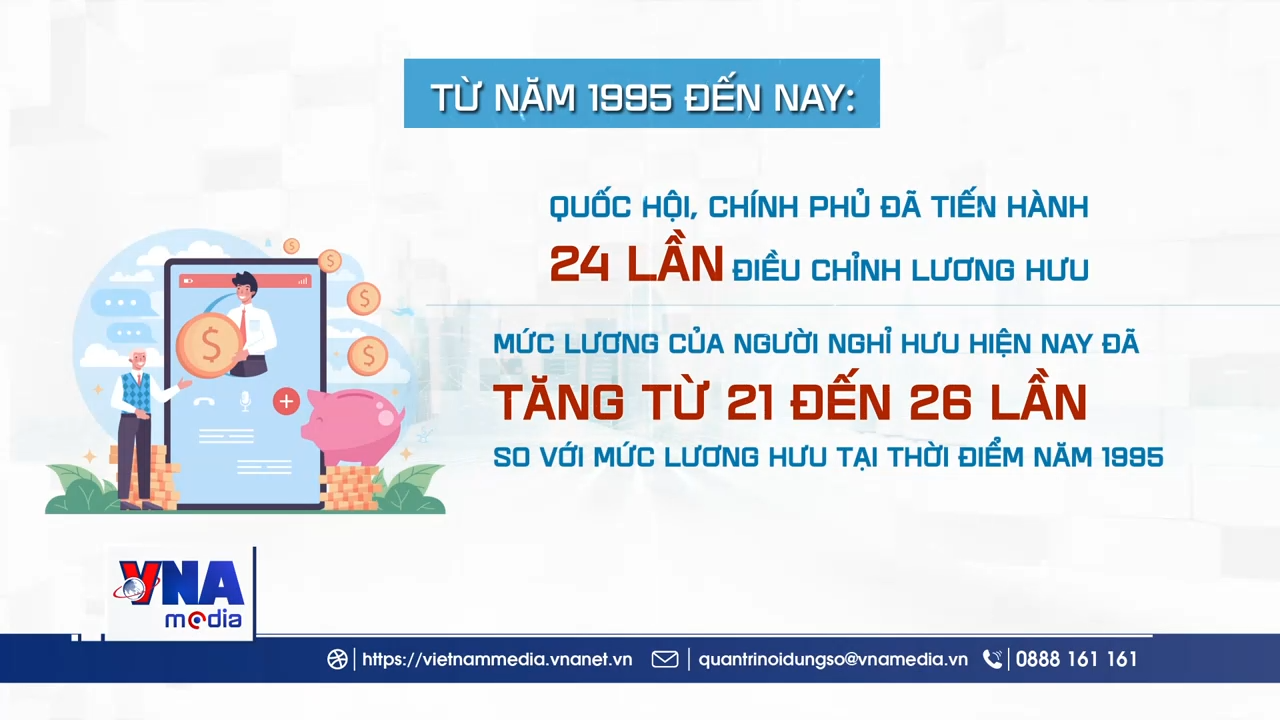 Trạm tin chiều ngày 23/3: Tin vui của hàng triệu người hưởng lương hưu