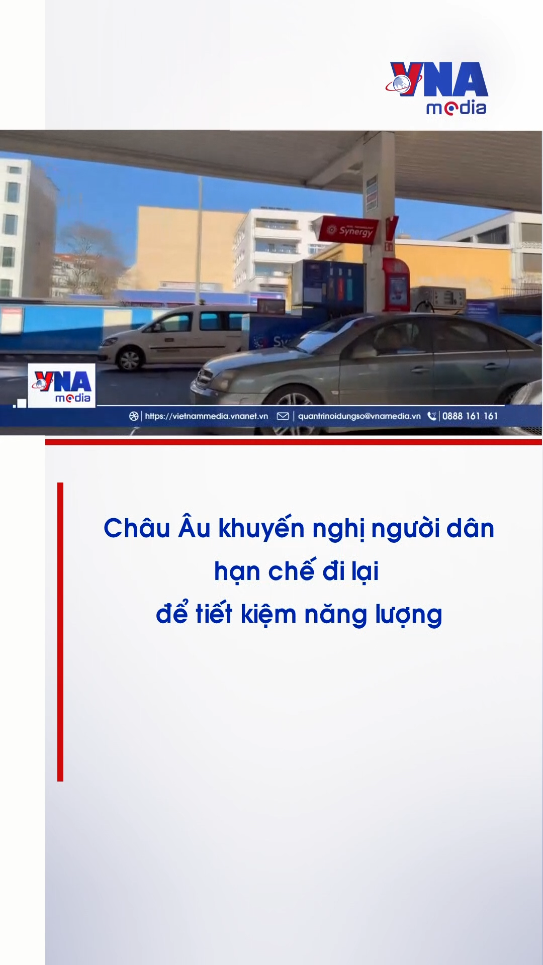 Châu Âu khuyến nghị người dân hạn chế đi lại để tiết kiệm năng lượng