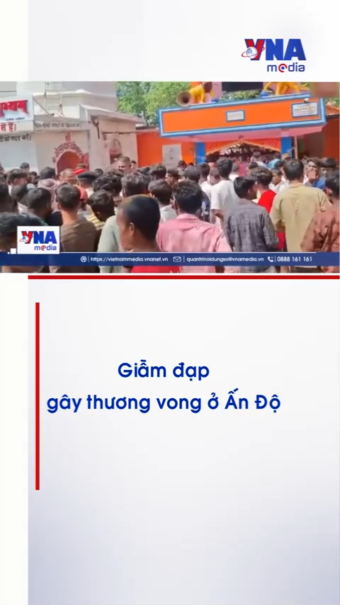 Giẫm đạp gây thương vong ở Ấn Độ