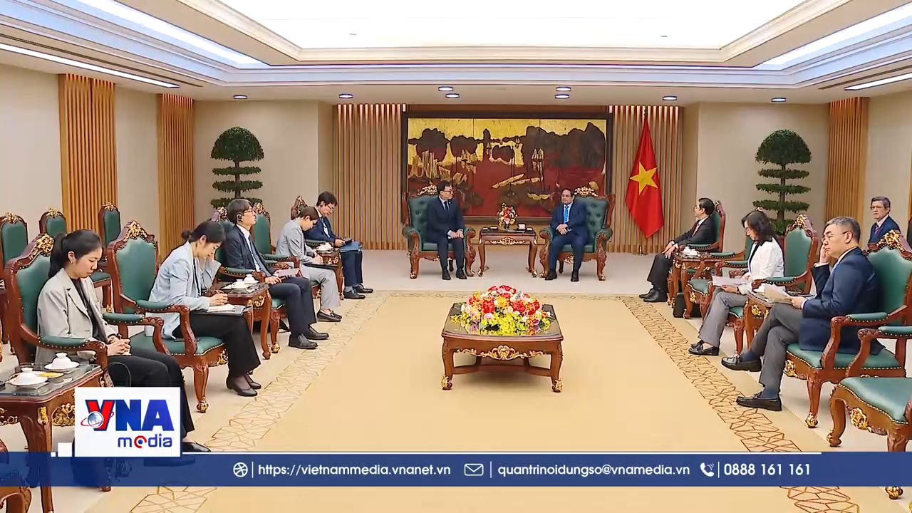 Thủ tướng Phạm Minh Chính tiếp Đại sứ Hàn Quốc