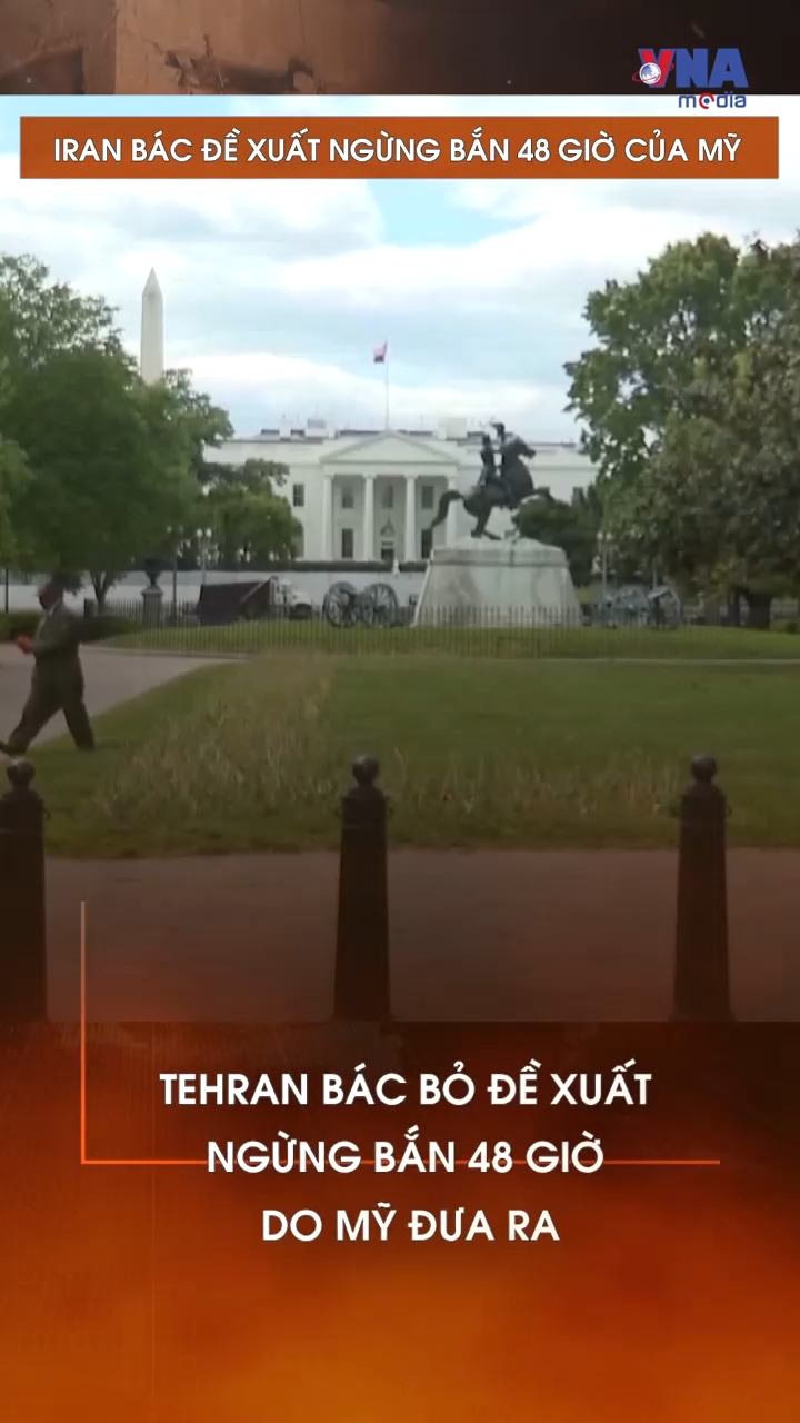 Iran bác đề xuất ngừng bắn 48 giờ của Mỹ