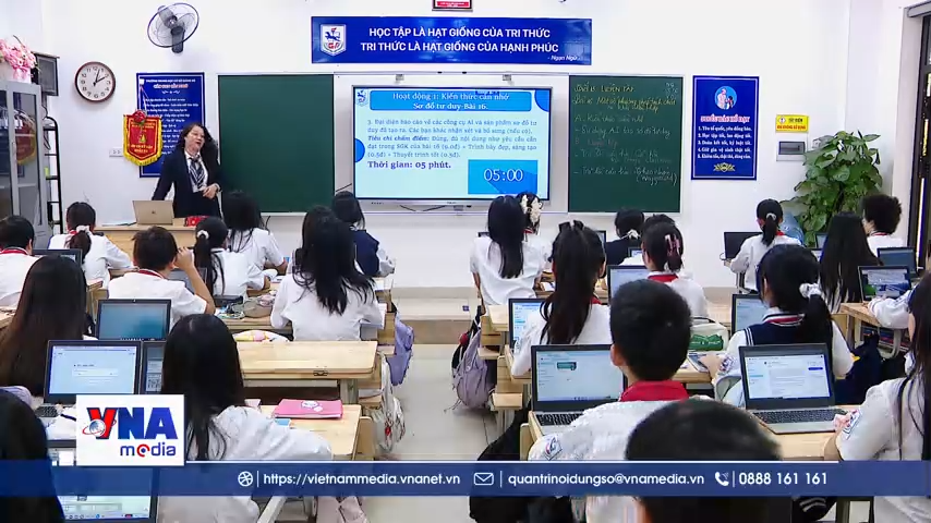 Hà Nội đẩy mạnh đưa Nghị quyết 57 vào trường học