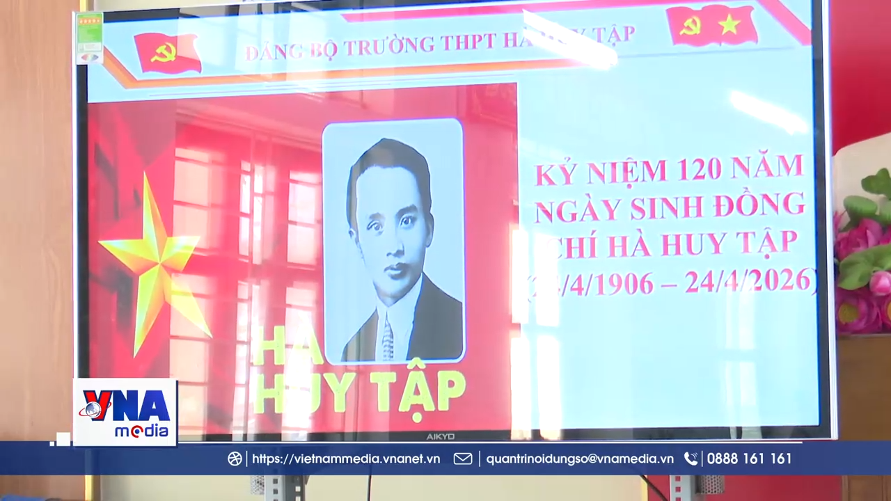 Lan tỏa tinh thần yêu nước trên quê hương Hà Huy Tập