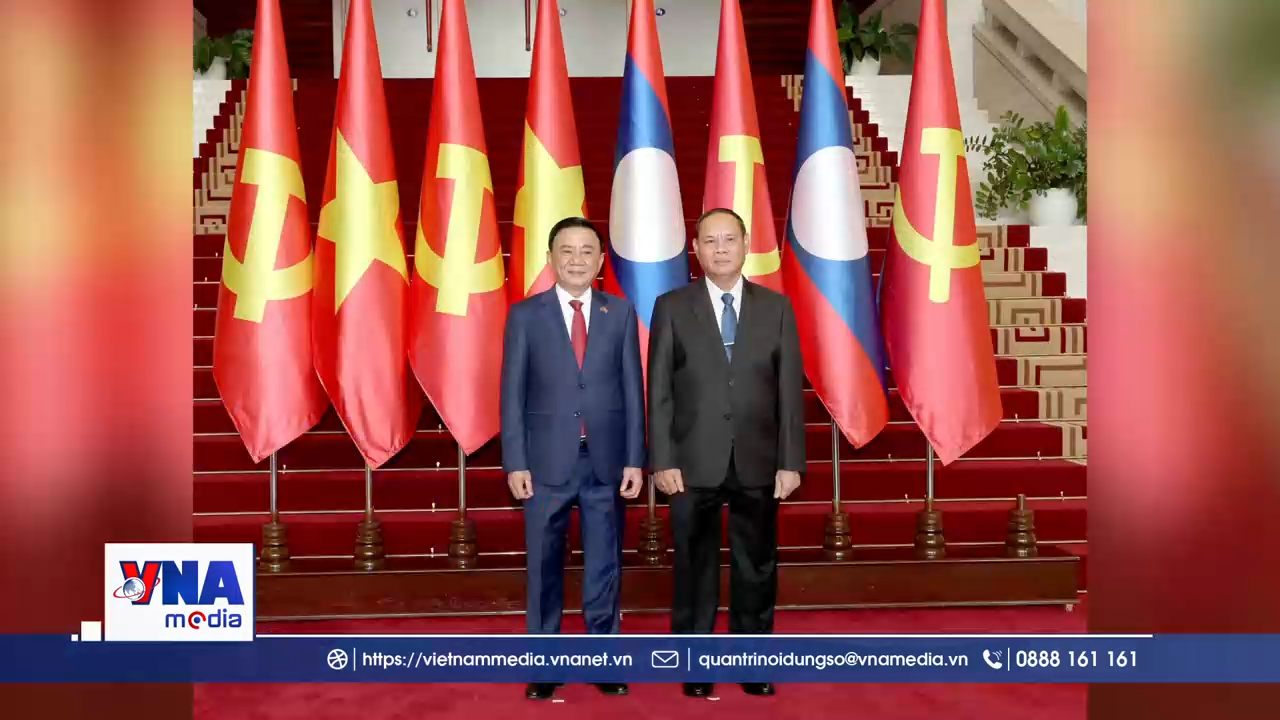 Trạm tin trưa ngày 09/4: Lễ đón chính thức Ủy viên Bộ Chính trị, Thường trực Ban Bí thư Trần Cẩm Tú tại thủ đô Viêng Chăn (Lào)
