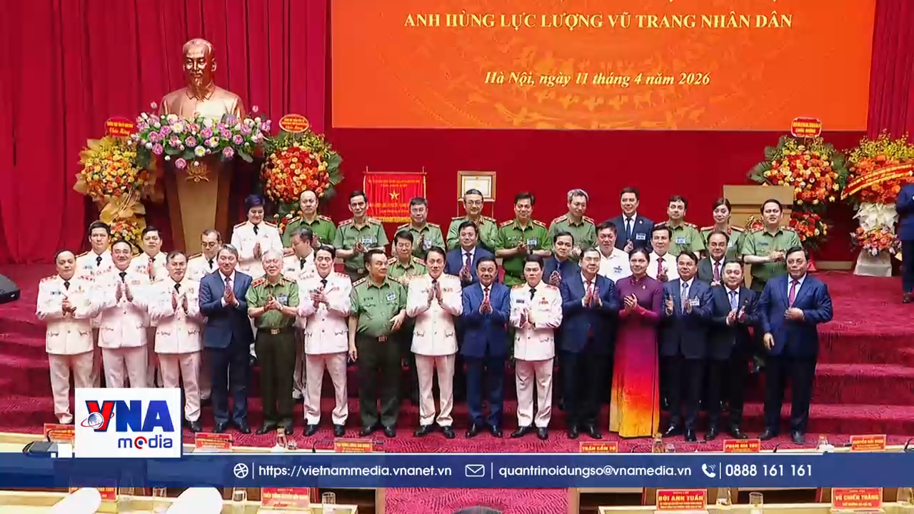 Cục An ninh nội địa đón nhận danh hiệu Anh hùng lực lượng vũ trang nhân dân