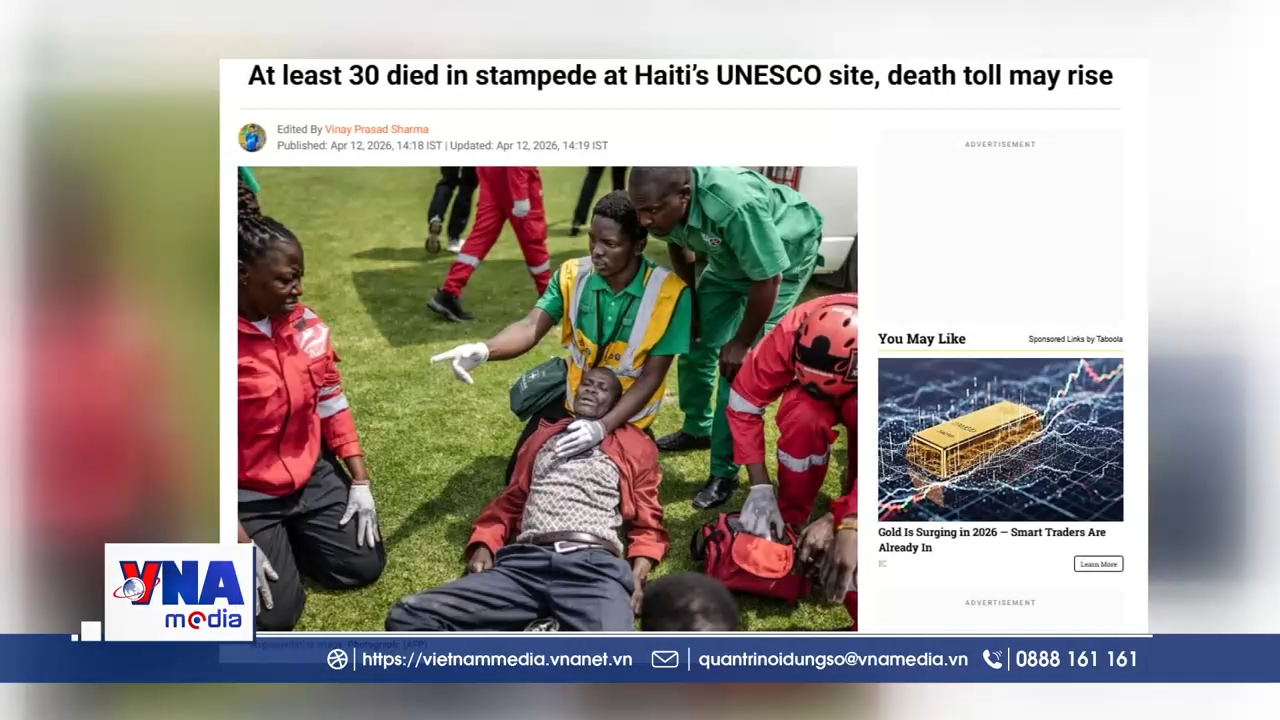 Vụ giẫm đạp thương tâm tại Haiti