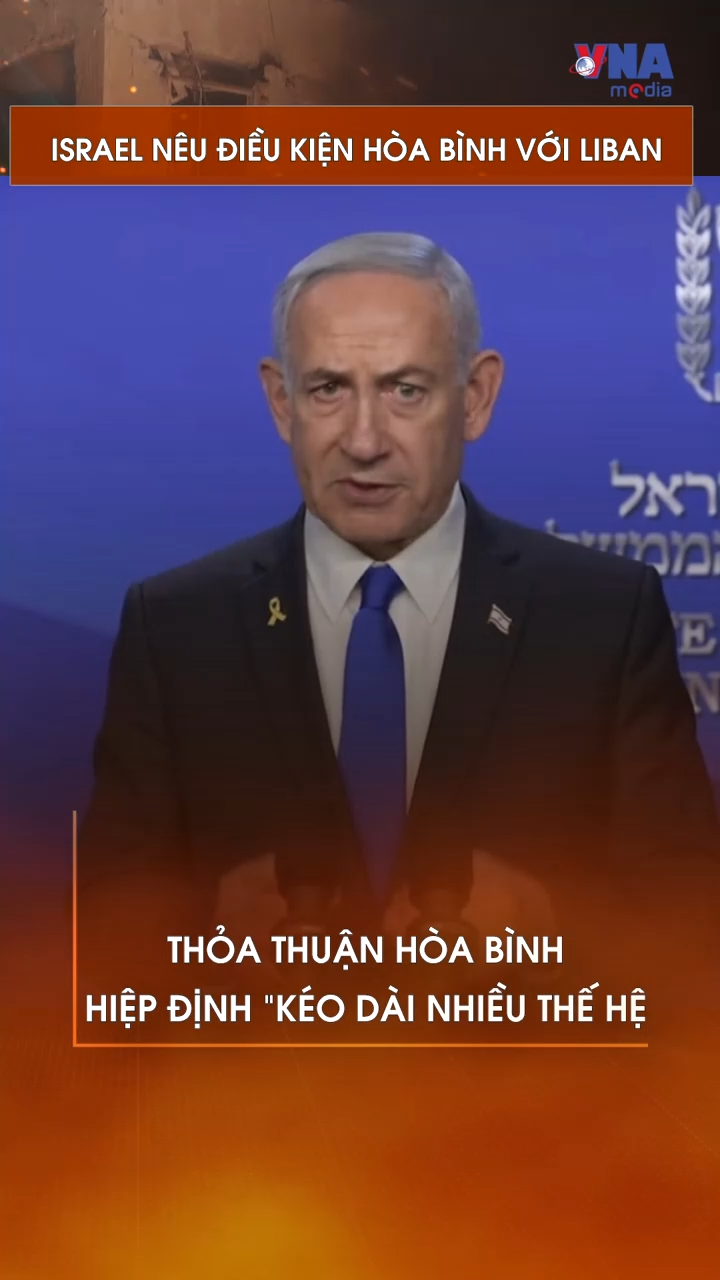 Israel nêu điều kiện hòa bình với Liban