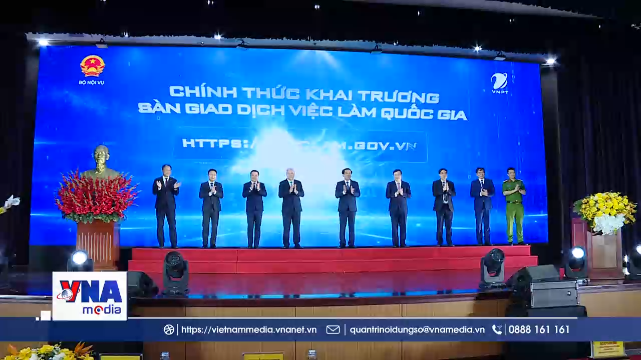 Sàn việc làm quốc gia – Kết nối thị trường lao động trên không gian số