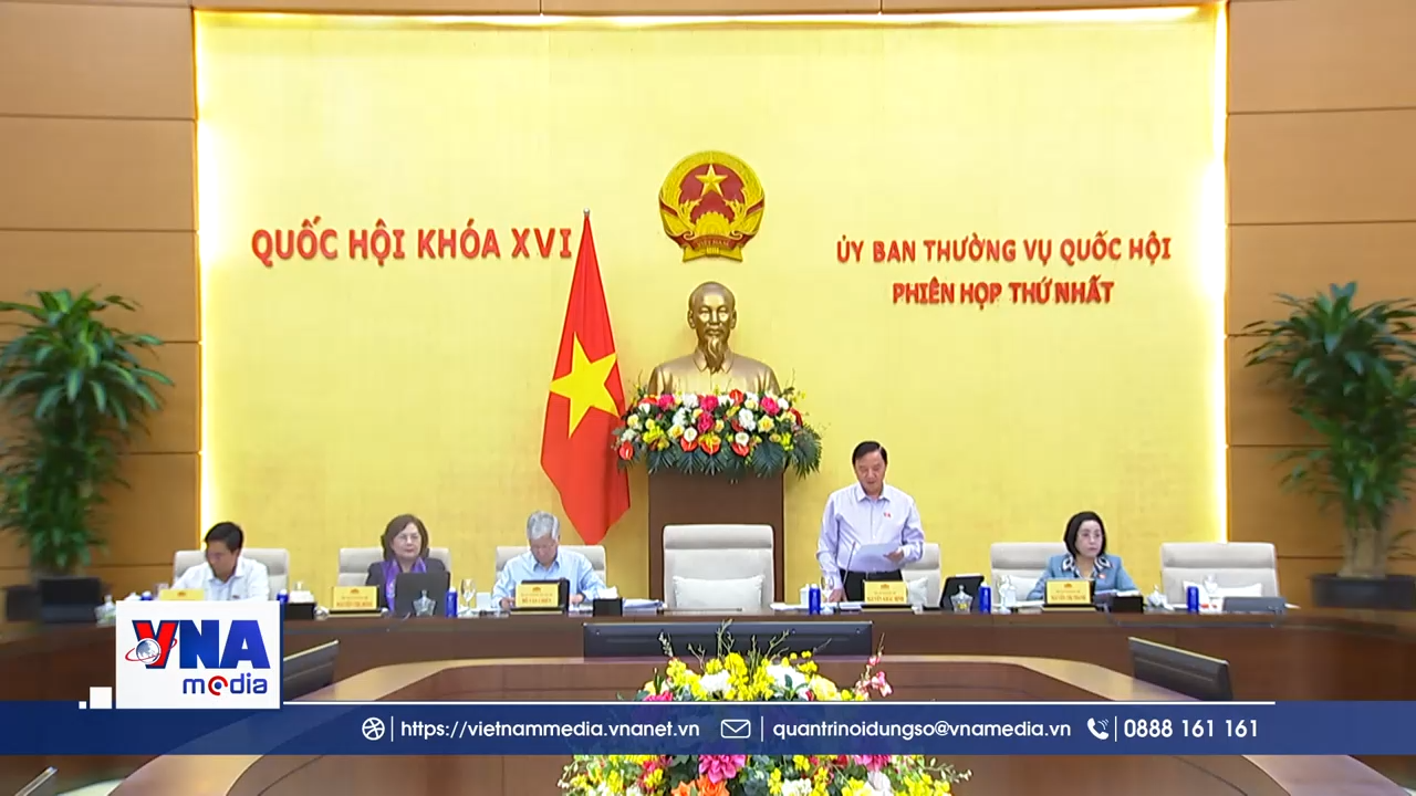 Phiên họp thứ Nhất, Ủy ban Thường vụ Quốc hội Khóa XVI