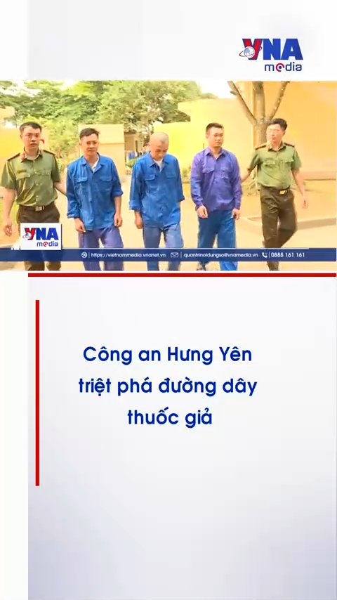 Công an Hưng Yên triệt phá đường dây thuốc giả