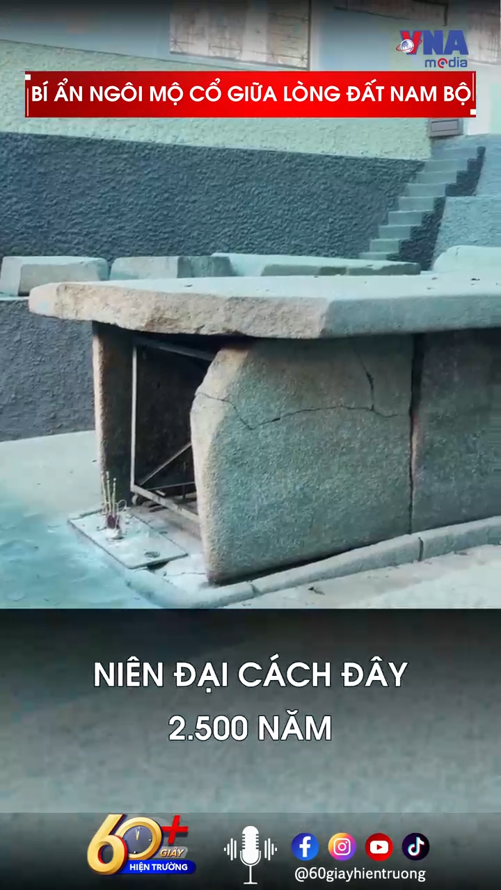 Bí ẩn ngôi mộ cổ giữa lòng đất Nam Bộ