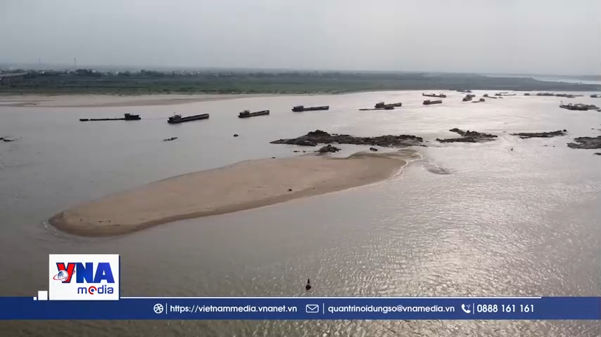 Báo động tình trạng hạ thấp đáy sông gây nhiều hệ lụy