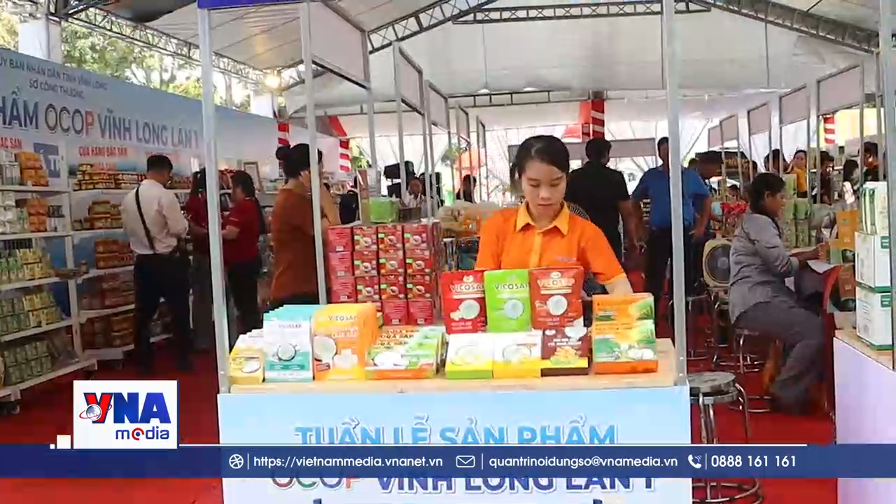 Vĩnh Long mở rộng thị trường cho sản phẩm OCOP