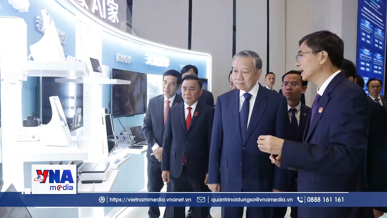 Trạm tin trưa ngày 17/4: Tổng Bí thư, Chủ tịch nước Tô Lâm thăm trung tâm hợp tác đổi mới AI tại Trung Quốc